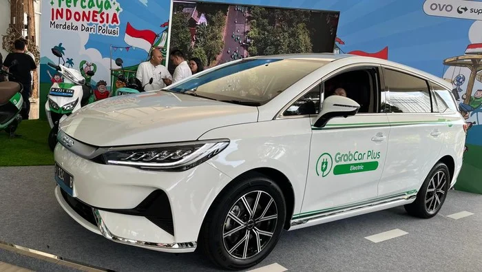 Grab Indonesia Perkuat Armada dengan 1.000 Mobil Listrik Terbaru, Termasuk BYD M6